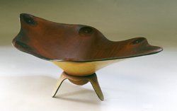 leather bowl