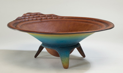 leather bowl